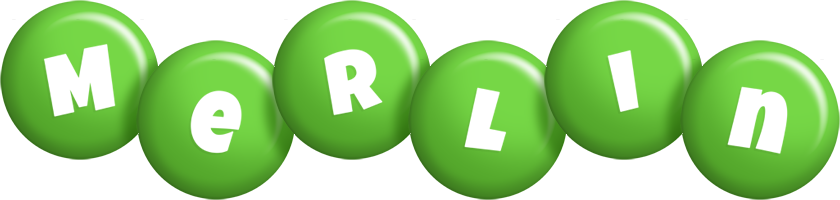 Merlin candy-green logo