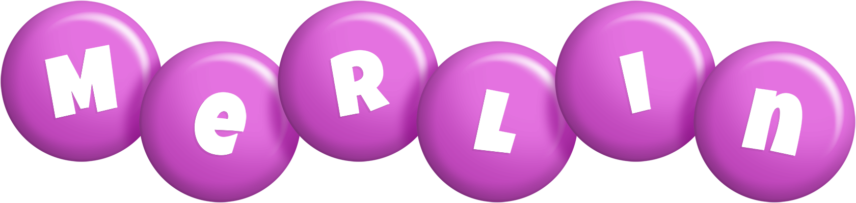 Merlin candy-purple logo