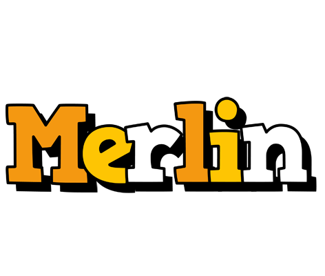 Merlin cartoon logo