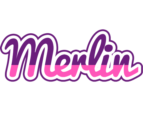 Merlin cheerful logo