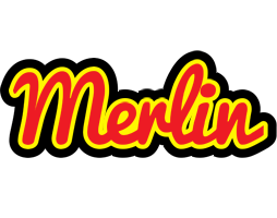 Merlin fireman logo