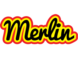 Merlin flaming logo