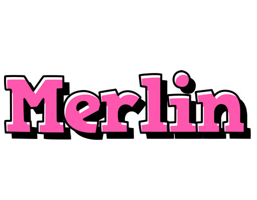 Merlin girlish logo