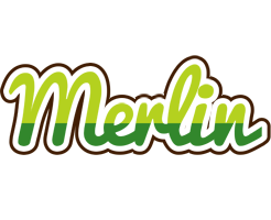 Merlin golfing logo