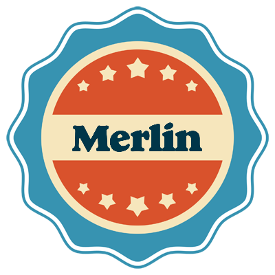 Merlin labels logo