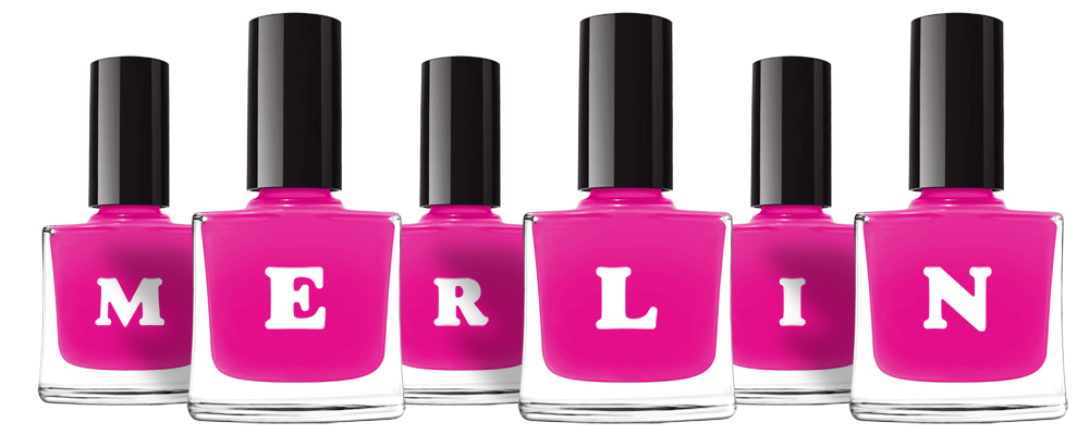 Merlin nails logo