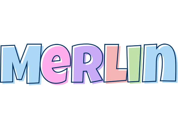 Merlin pastel logo