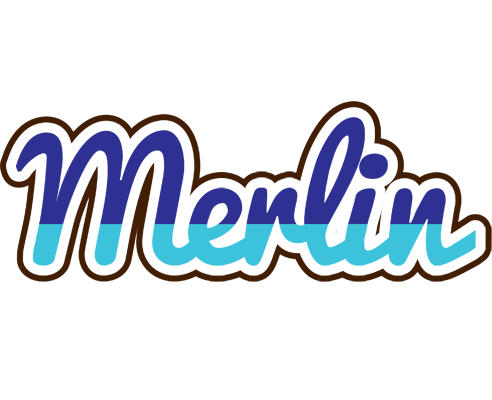 Merlin raining logo