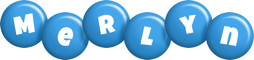 Merlyn candy-blue logo