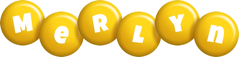 Merlyn candy-yellow logo