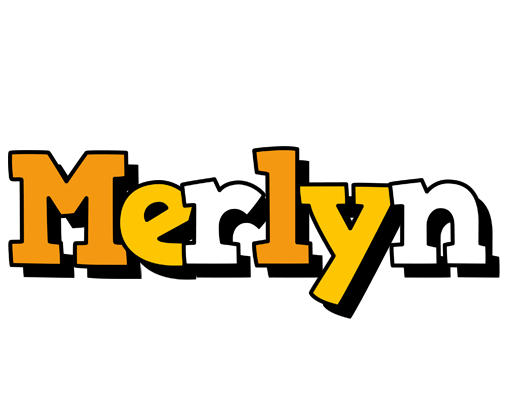 Merlyn cartoon logo