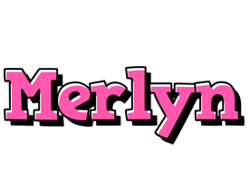 Merlyn girlish logo