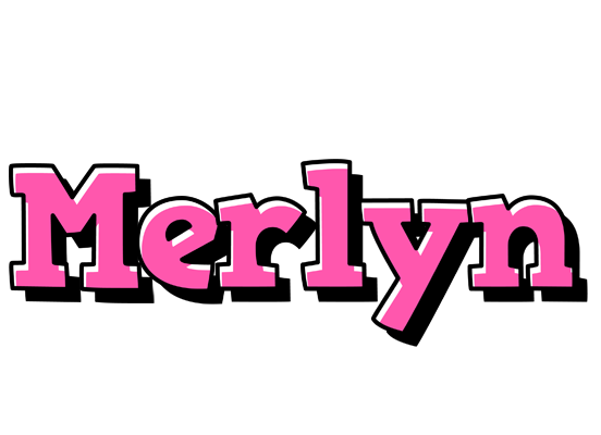 Merlyn girlish logo