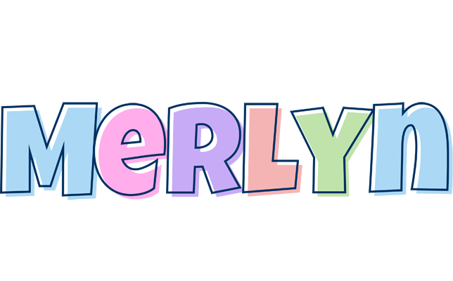 Merlyn pastel logo