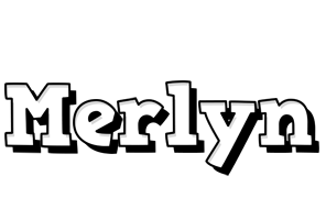 Merlyn snowing logo