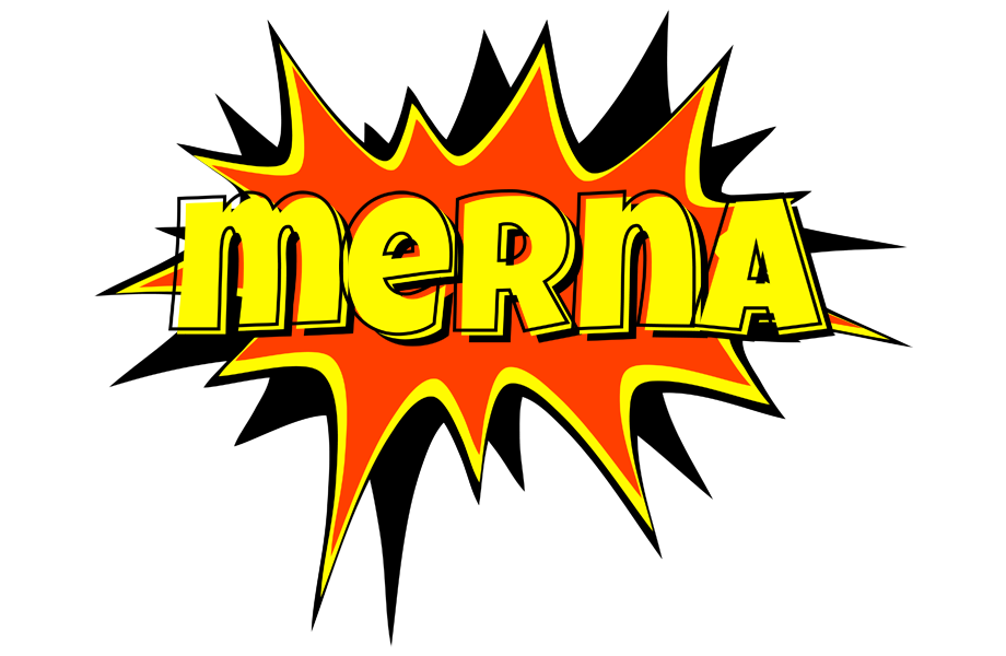 Merna bazinga logo