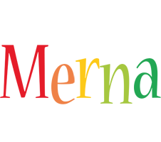 Merna birthday logo