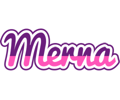 Merna cheerful logo