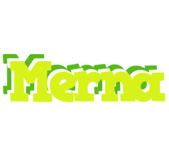 Merna citrus logo