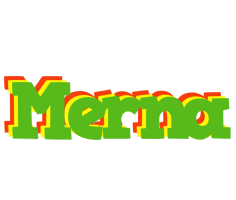 Merna crocodile logo