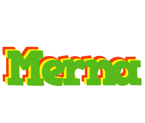 Merna crocodile logo