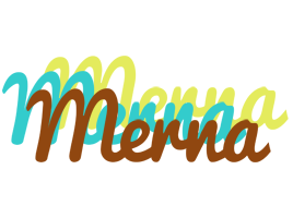 Merna cupcake logo