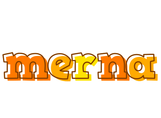 Merna desert logo