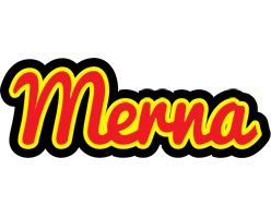 Merna fireman logo