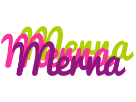 Merna flowers logo