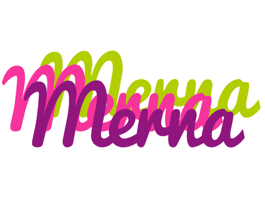 Merna flowers logo
