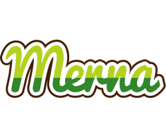 Merna golfing logo