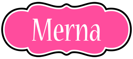 Merna invitation logo