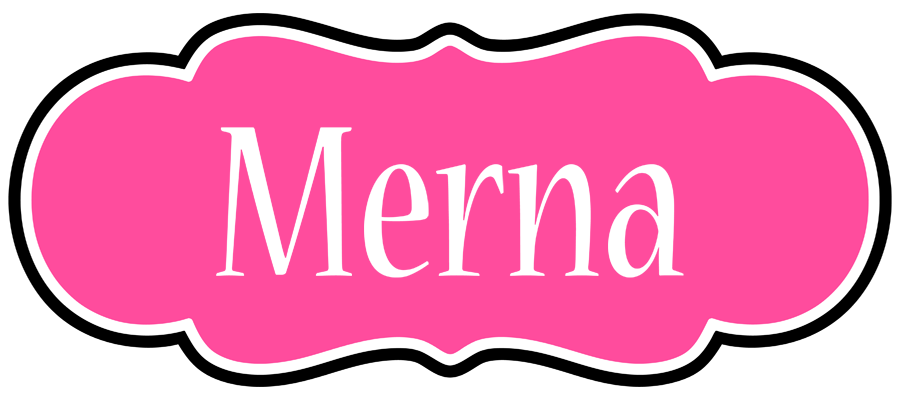 Merna invitation logo