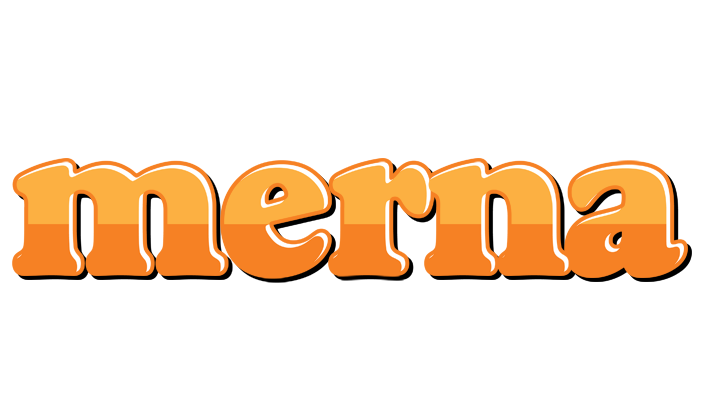 Merna orange logo