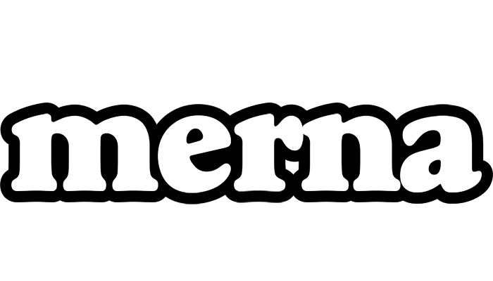 Merna panda logo