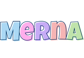 Merna pastel logo