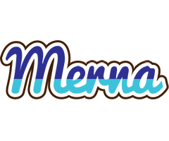 Merna raining logo