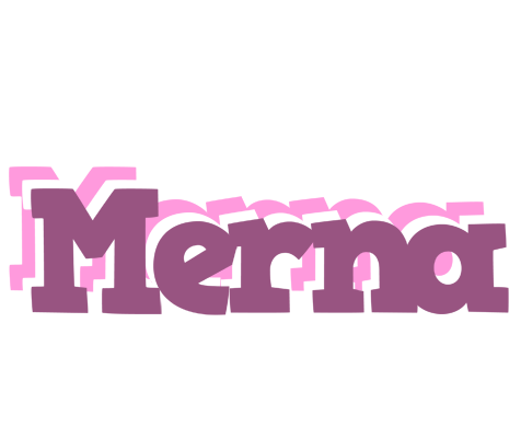 Merna relaxing logo