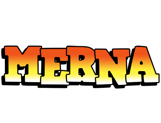 Merna sunset logo
