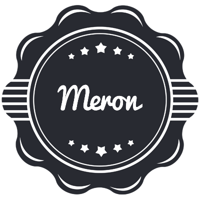 Meron badge logo
