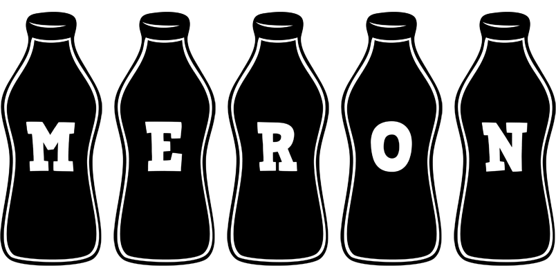 Meron bottle logo