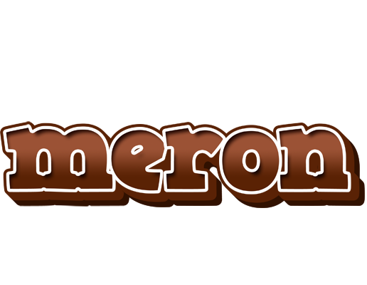 Meron brownie logo
