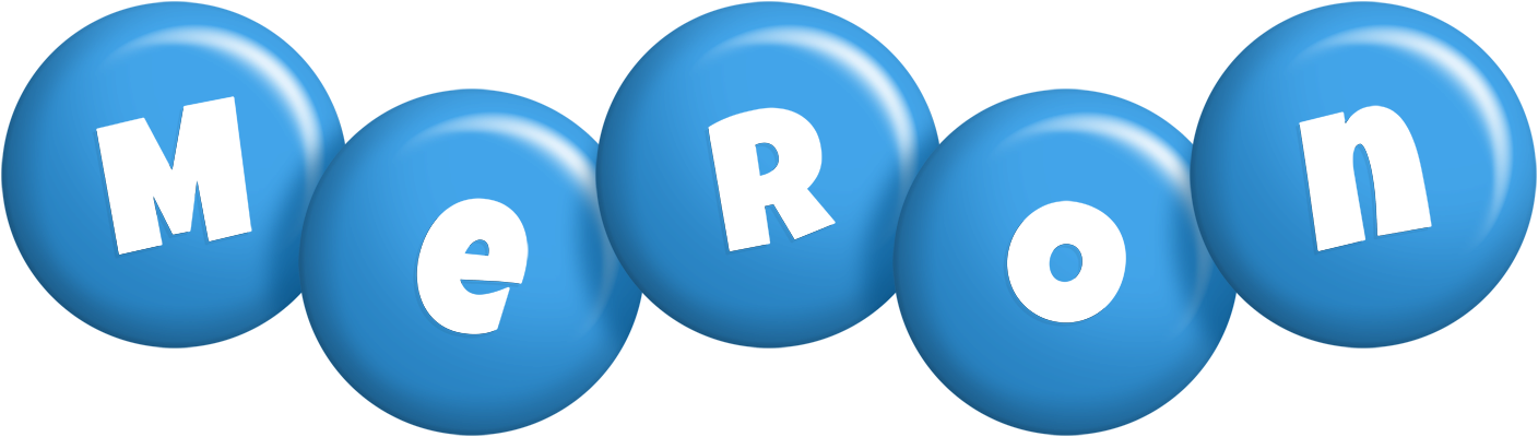 Meron candy-blue logo