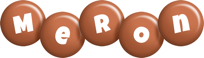 Meron candy-brown logo