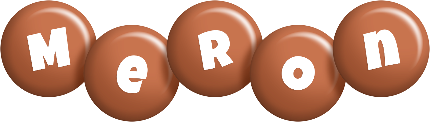 Meron candy-brown logo