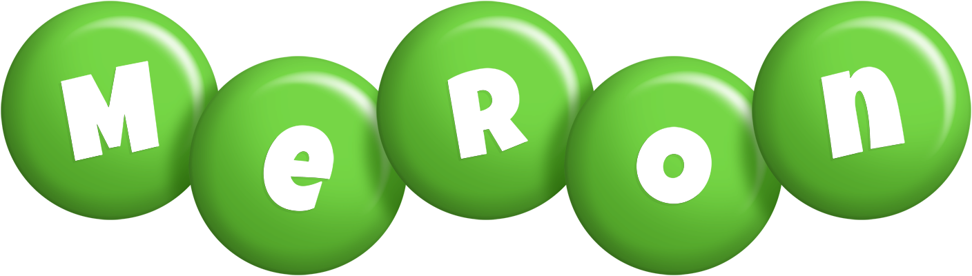 Meron candy-green logo