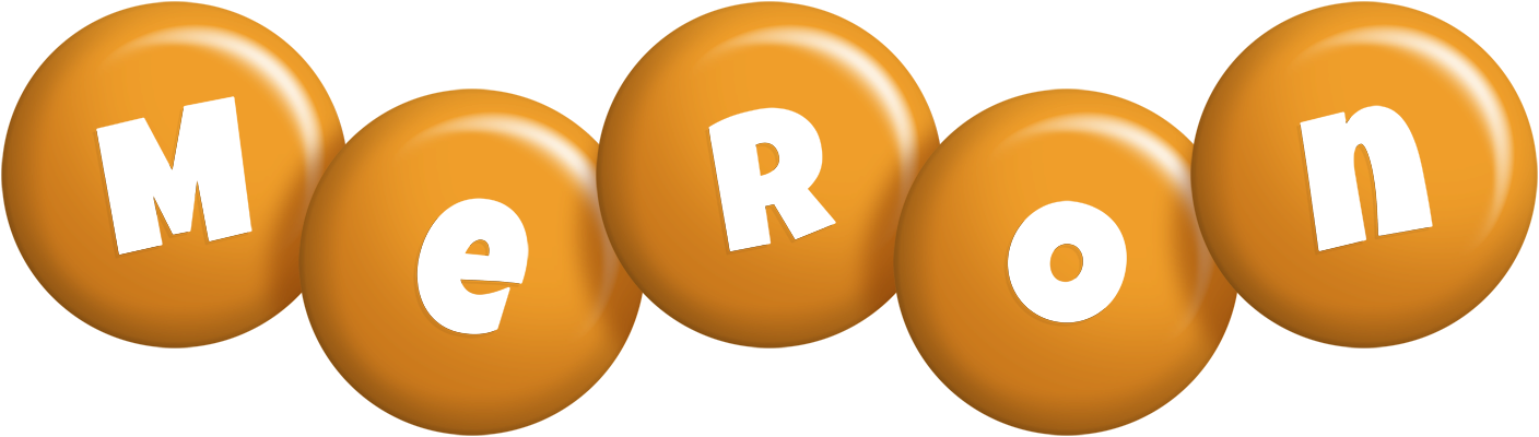 Meron candy-orange logo