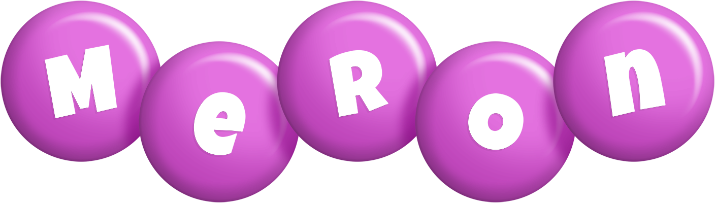 Meron candy-purple logo