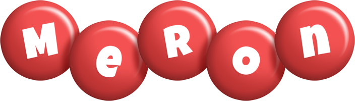 Meron candy-red logo