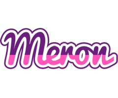 Meron cheerful logo